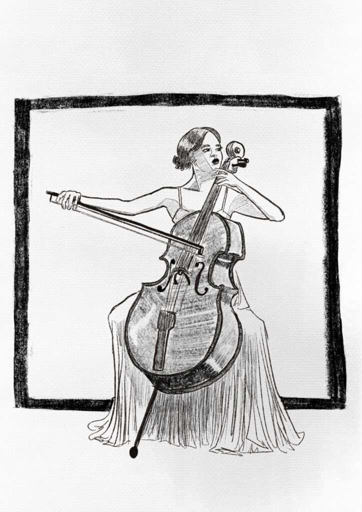 Une violoncelliste 