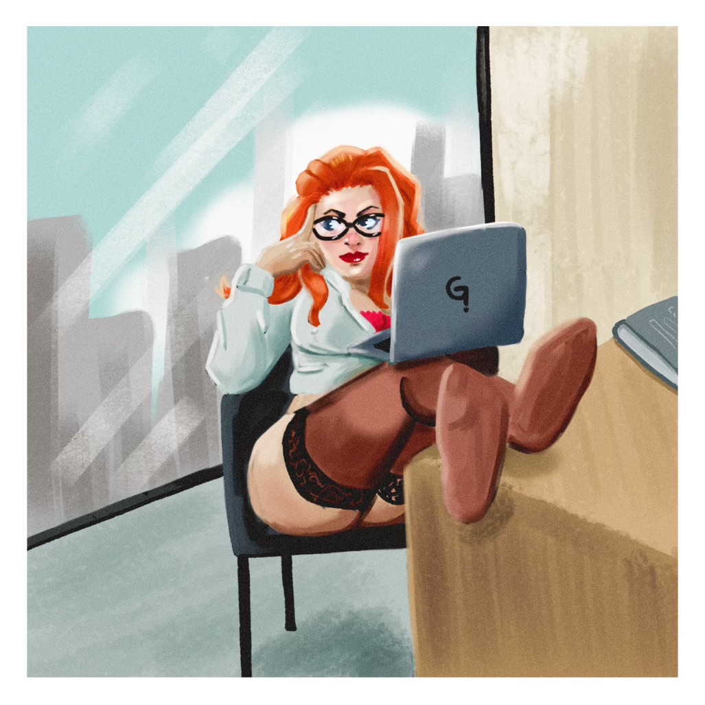 Pin-up du dimanche - 256 - Chez Monsieur G.