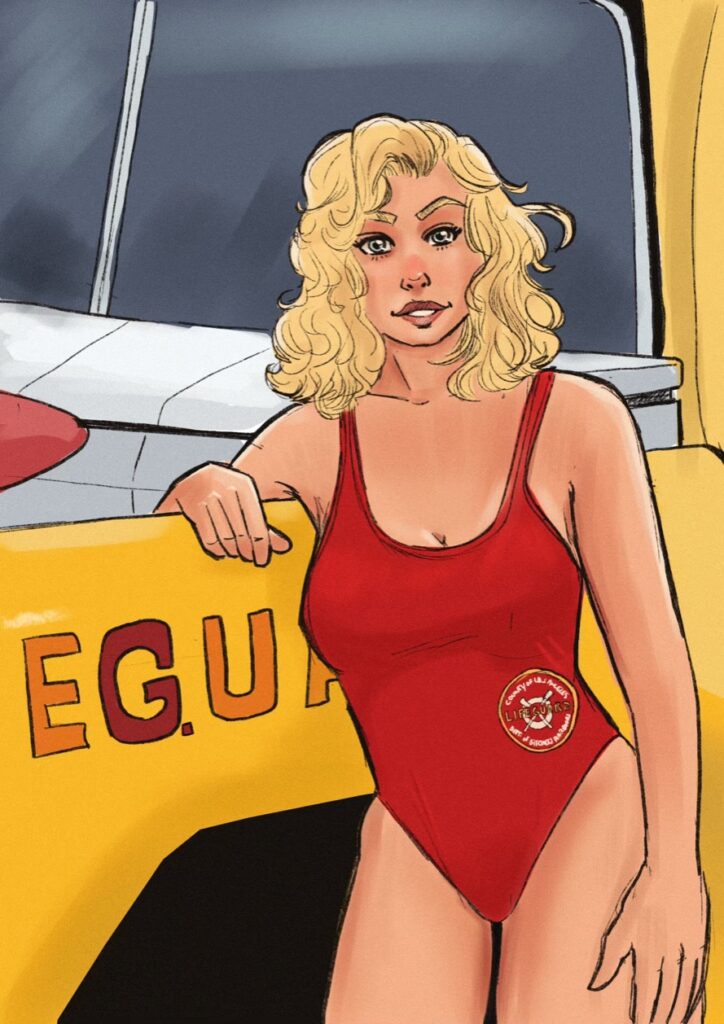 Une sauveteuse d’alerte à Malibu